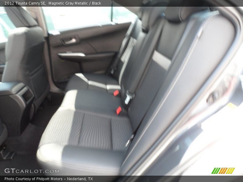 Magnetic Gray Metallic / Black 2012 Toyota Camry SE