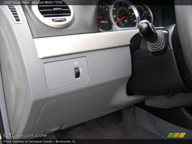 Absolute White / Grey 2008 Suzuki Reno