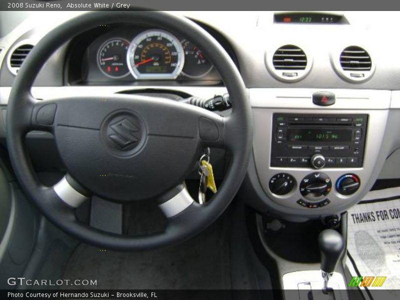 Absolute White / Grey 2008 Suzuki Reno