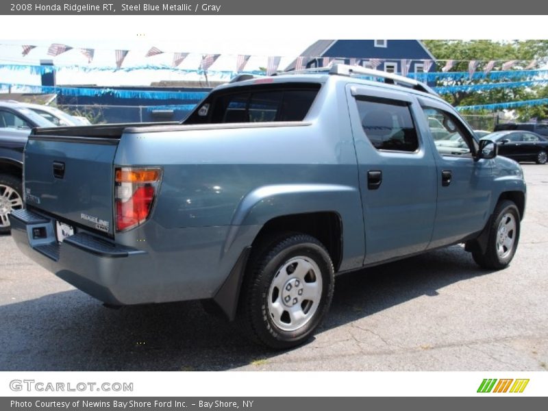 Steel Blue Metallic / Gray 2008 Honda Ridgeline RT