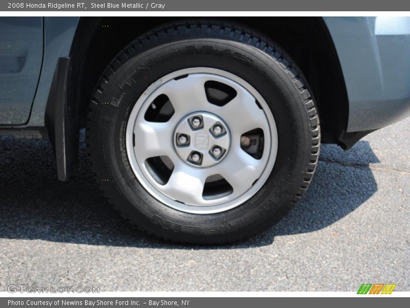 Steel Blue Metallic / Gray 2008 Honda Ridgeline RT