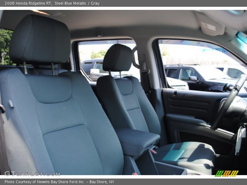 Steel Blue Metallic / Gray 2008 Honda Ridgeline RT