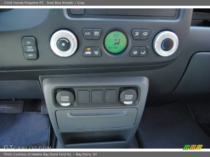 Steel Blue Metallic / Gray 2008 Honda Ridgeline RT
