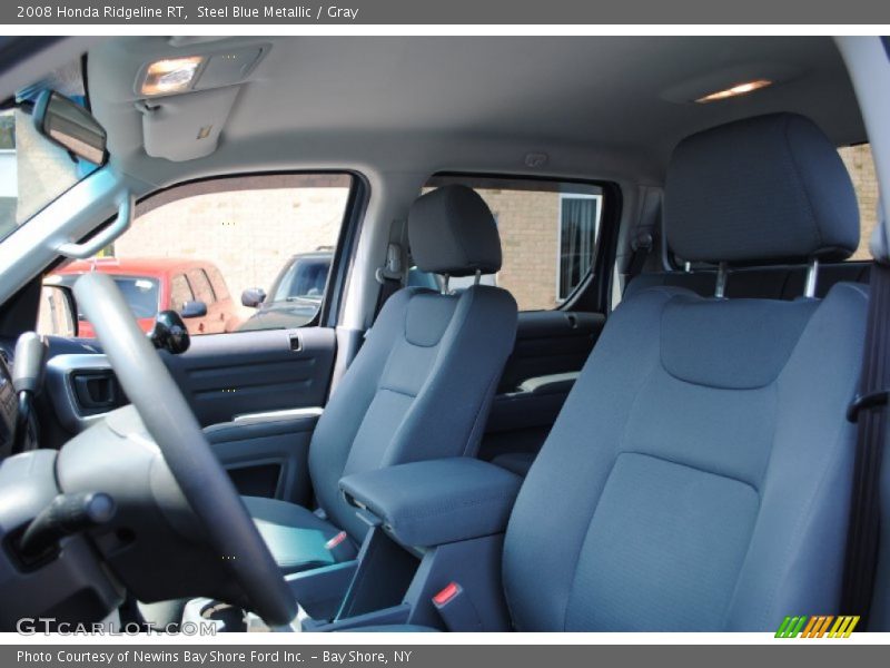 Steel Blue Metallic / Gray 2008 Honda Ridgeline RT
