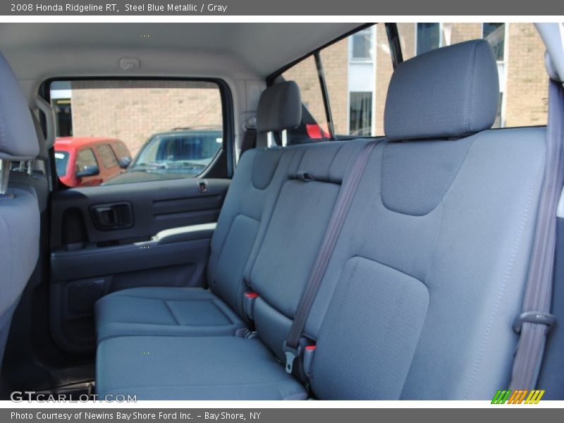 Steel Blue Metallic / Gray 2008 Honda Ridgeline RT