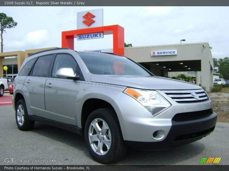 Majestic Silver Metallic / Grey 2008 Suzuki XL7