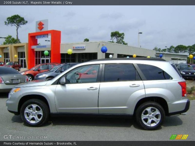 Majestic Silver Metallic / Grey 2008 Suzuki XL7