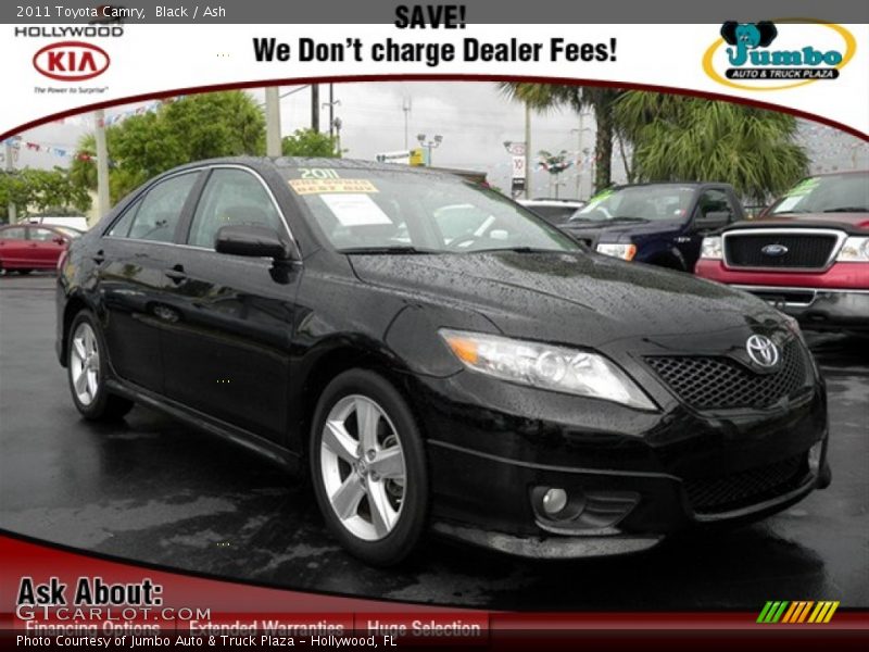 Black / Ash 2011 Toyota Camry