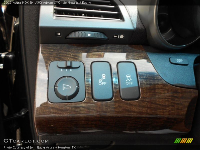 Grigio Metallic / Ebony 2012 Acura MDX SH-AWD Advance