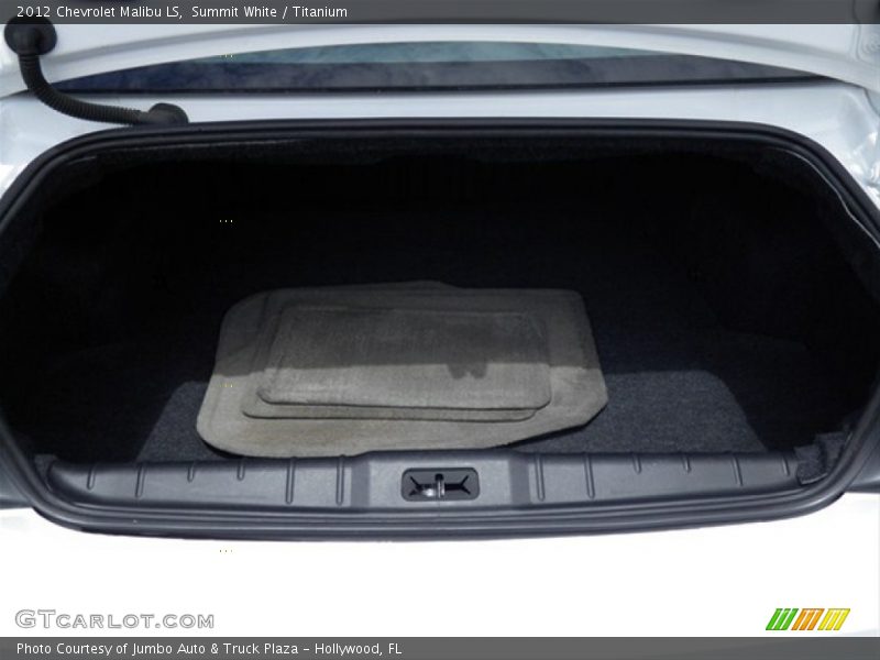  2012 Malibu LS Trunk