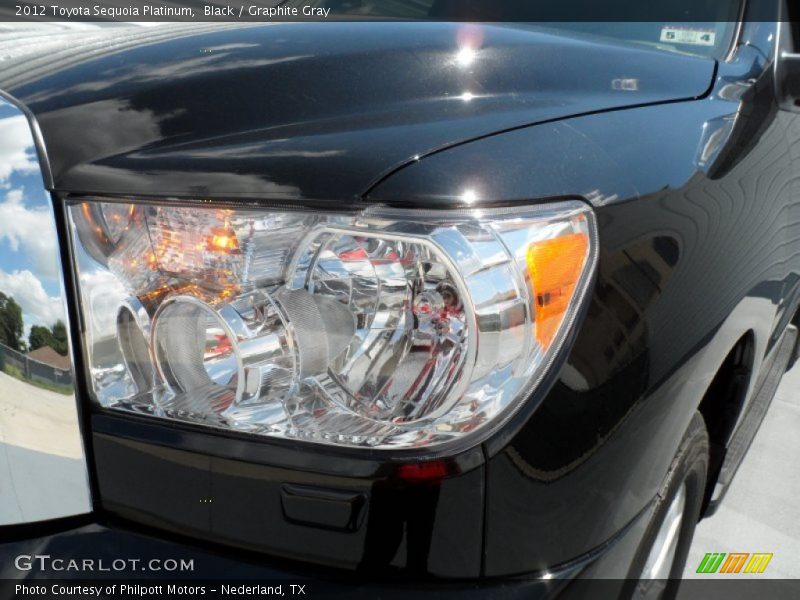 Black / Graphite Gray 2012 Toyota Sequoia Platinum