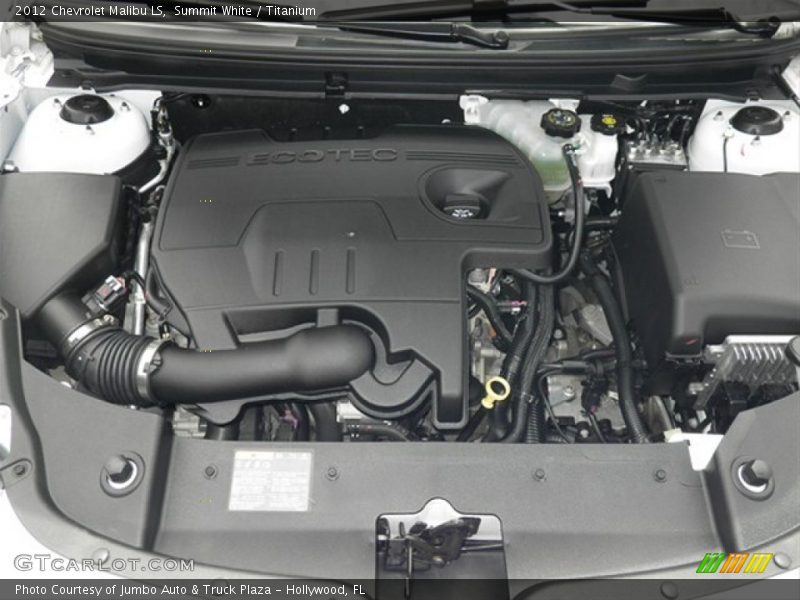  2012 Malibu LS Engine - 2.4 Liter DOHC 16-Valve VVT ECOTEC 4 Cylinder