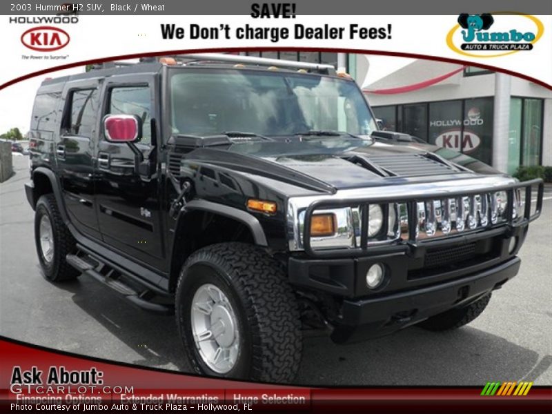 Black / Wheat 2003 Hummer H2 SUV