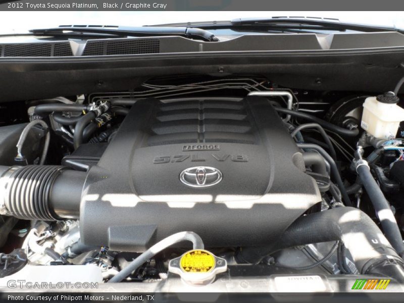  2012 Sequoia Platinum Engine - 5.7 Liter i-Force DOHC 32-Valve VVT-i V8