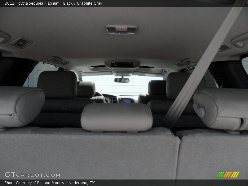 Black / Graphite Gray 2012 Toyota Sequoia Platinum