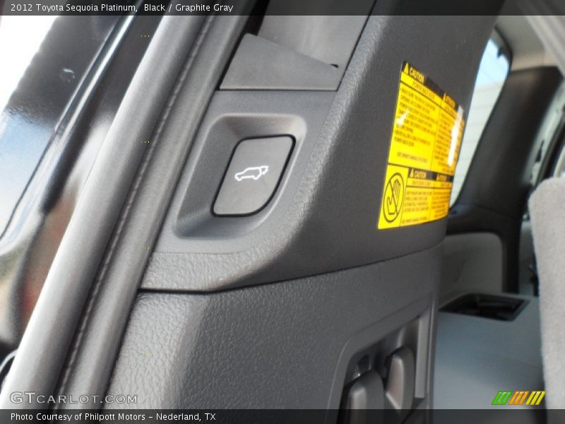 Black / Graphite Gray 2012 Toyota Sequoia Platinum