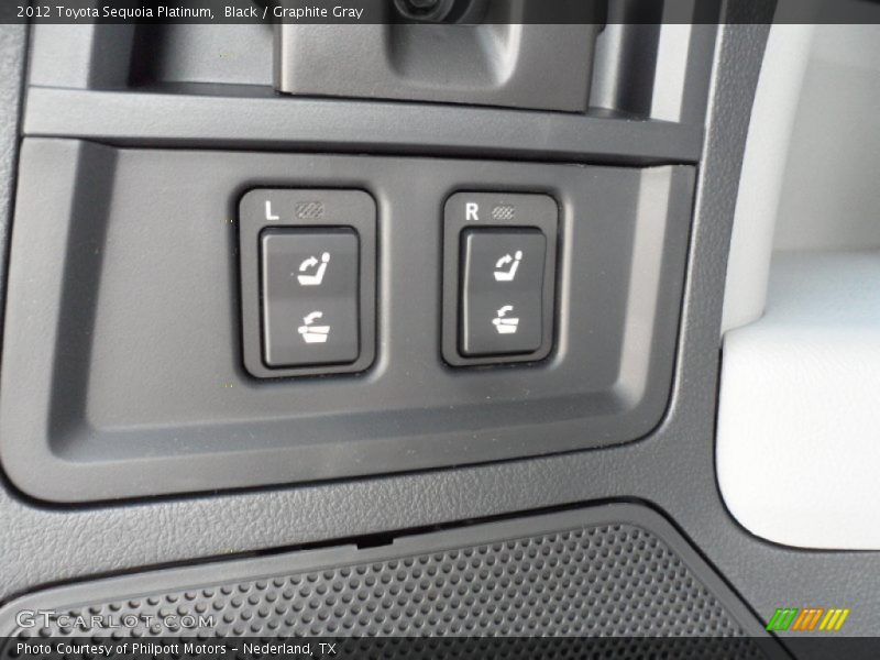Controls of 2012 Sequoia Platinum