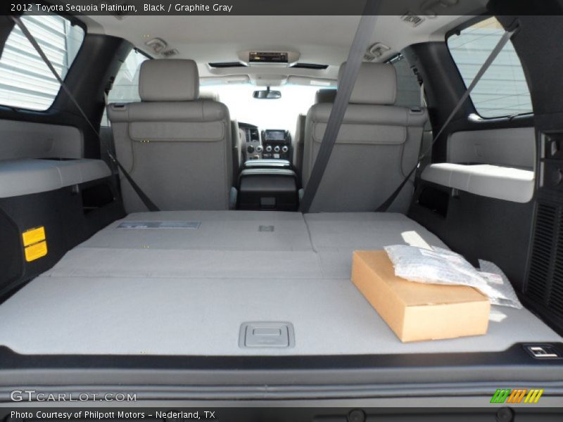  2012 Sequoia Platinum Trunk