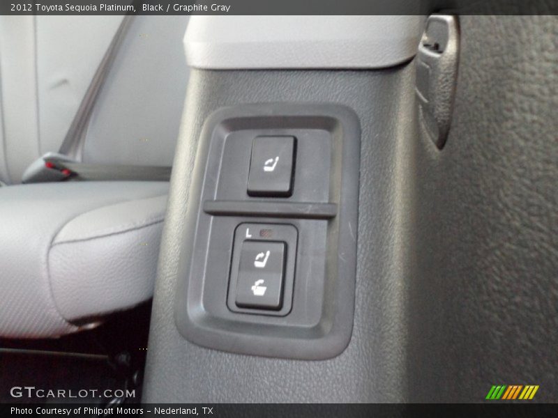 Black / Graphite Gray 2012 Toyota Sequoia Platinum