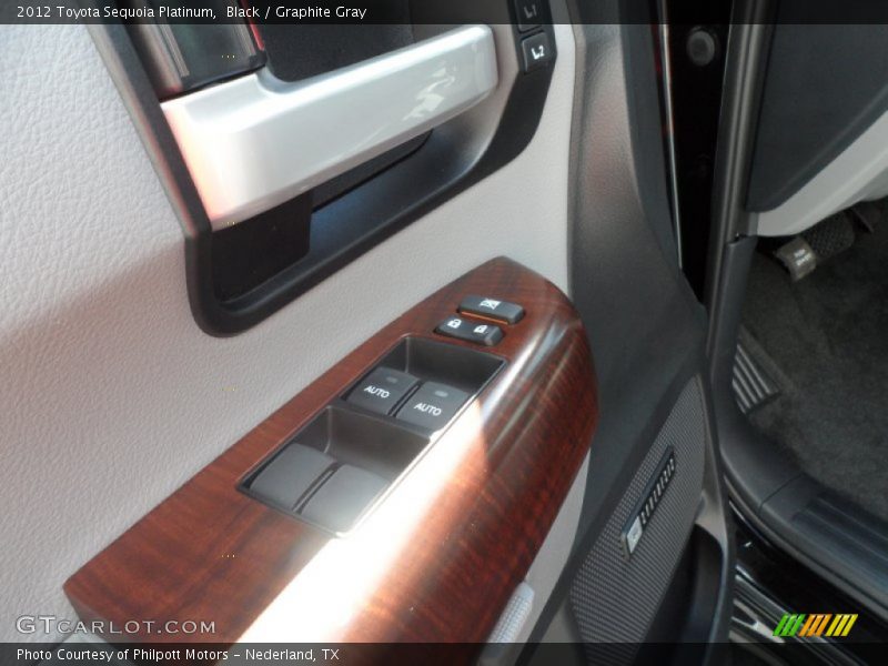 Black / Graphite Gray 2012 Toyota Sequoia Platinum
