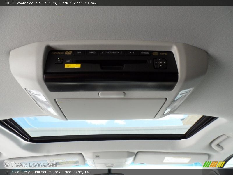 Black / Graphite Gray 2012 Toyota Sequoia Platinum