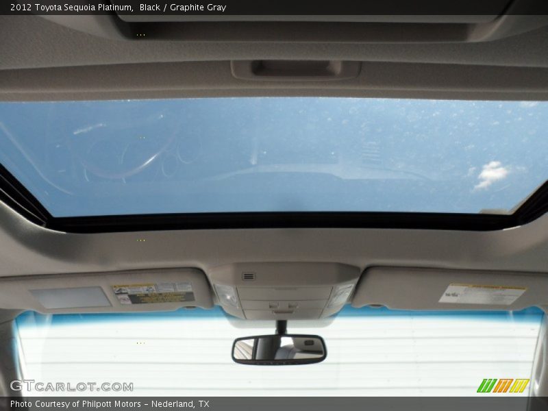 Black / Graphite Gray 2012 Toyota Sequoia Platinum