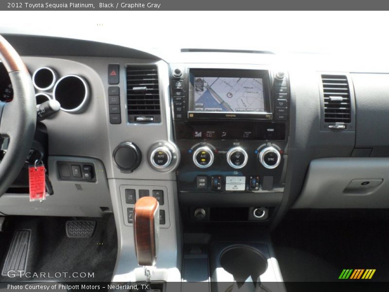Black / Graphite Gray 2012 Toyota Sequoia Platinum