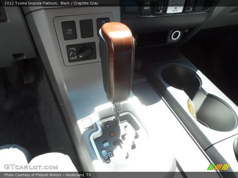 Black / Graphite Gray 2012 Toyota Sequoia Platinum
