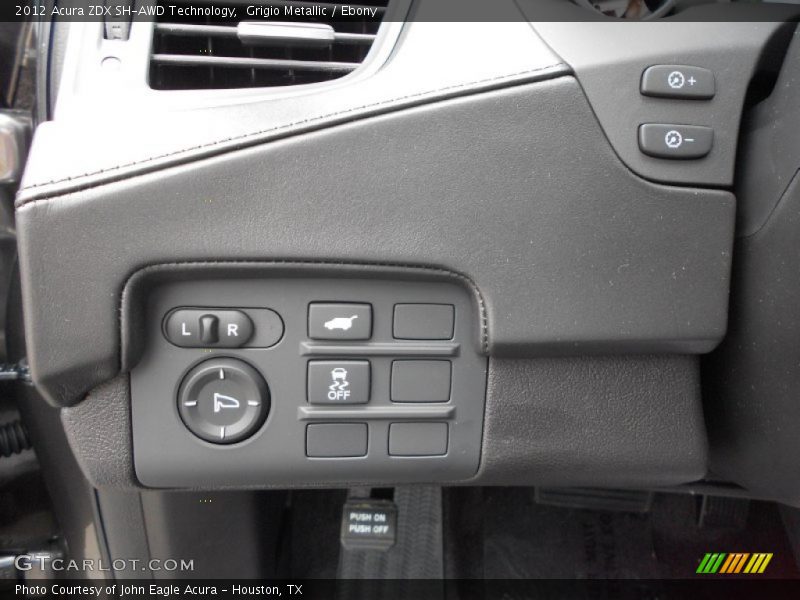 Grigio Metallic / Ebony 2012 Acura ZDX SH-AWD Technology