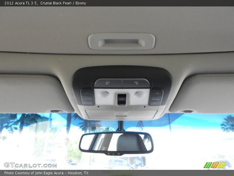 Crystal Black Pearl / Ebony 2012 Acura TL 3.5