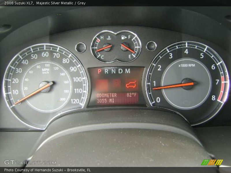 Majestic Silver Metallic / Grey 2008 Suzuki XL7