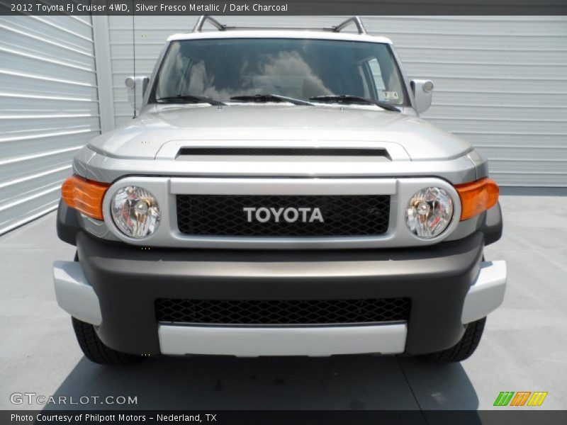 Silver Fresco Metallic / Dark Charcoal 2012 Toyota FJ Cruiser 4WD
