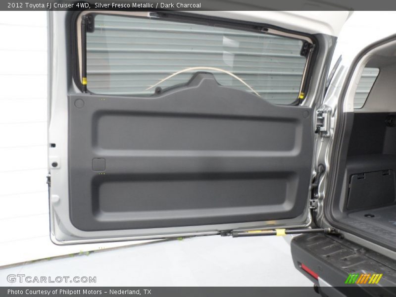 Silver Fresco Metallic / Dark Charcoal 2012 Toyota FJ Cruiser 4WD