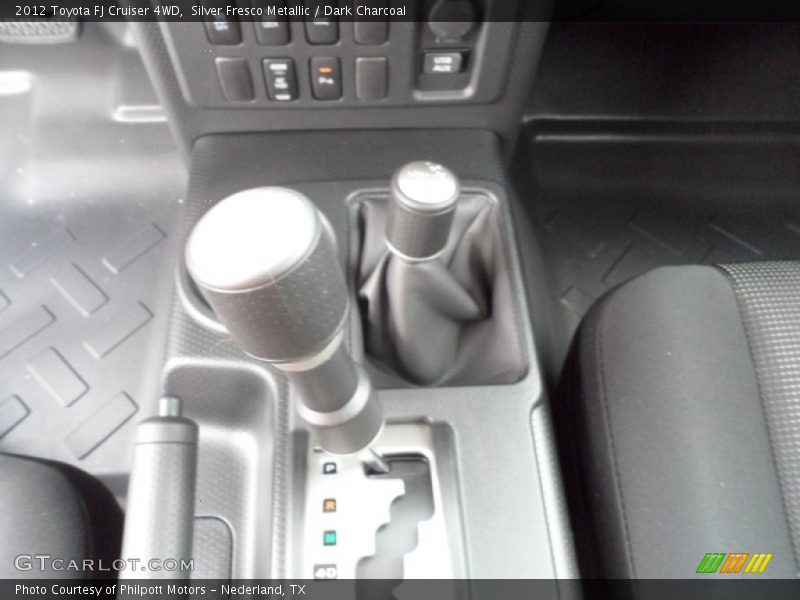 Silver Fresco Metallic / Dark Charcoal 2012 Toyota FJ Cruiser 4WD