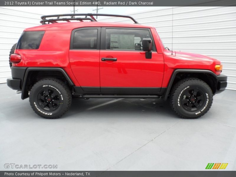  2012 FJ Cruiser Trail Teams Special Edition 4WD Radiant Red