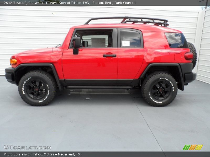 2012 FJ Cruiser Trail Teams Special Edition 4WD Radiant Red