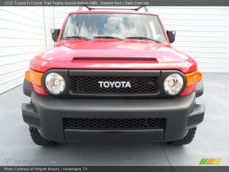 Radiant Red / Dark Charcoal 2012 Toyota FJ Cruiser Trail Teams Special Edition 4WD