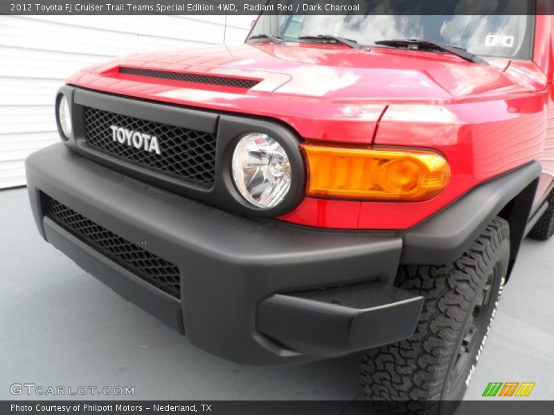 Radiant Red / Dark Charcoal 2012 Toyota FJ Cruiser Trail Teams Special Edition 4WD