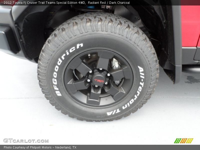  2012 FJ Cruiser Trail Teams Special Edition 4WD Wheel