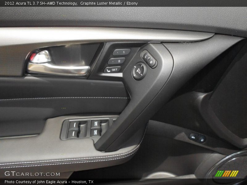 Graphite Luster Metallic / Ebony 2012 Acura TL 3.7 SH-AWD Technology