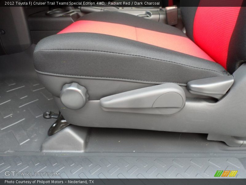 Radiant Red / Dark Charcoal 2012 Toyota FJ Cruiser Trail Teams Special Edition 4WD