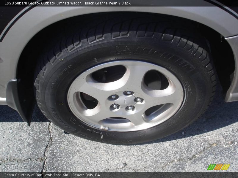 Black Granite Pearl / Black 1998 Subaru Legacy Outback Limited Wagon