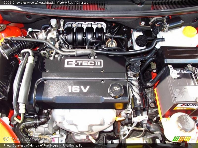  2006 Aveo LS Hatchback Engine - 1.6 Liter DOHC 16-Valve 4 Cylinder