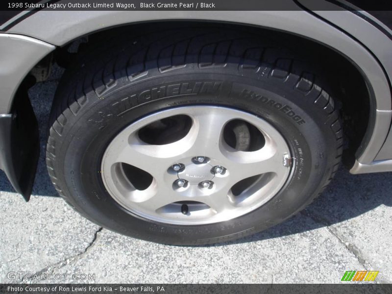Black Granite Pearl / Black 1998 Subaru Legacy Outback Limited Wagon