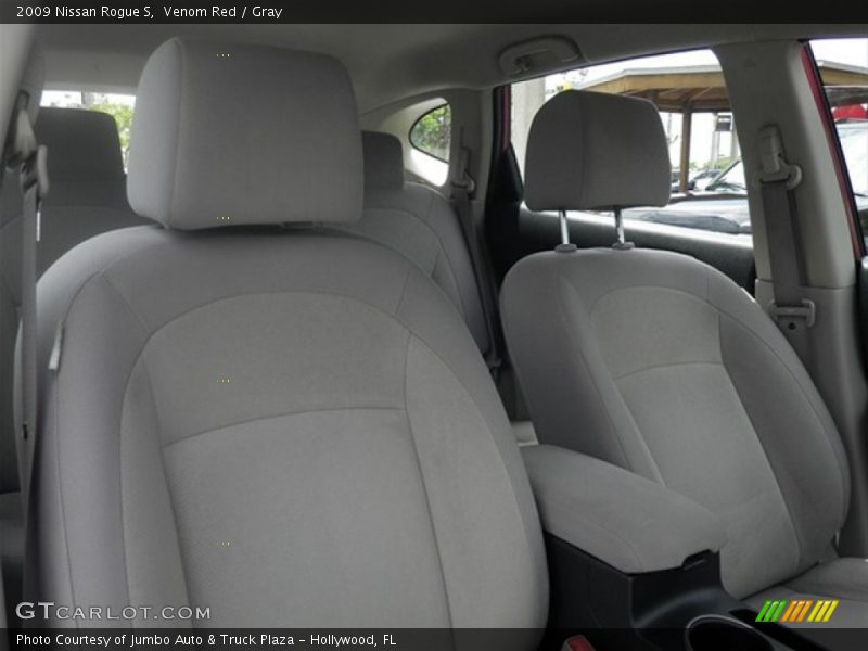 Venom Red / Gray 2009 Nissan Rogue S