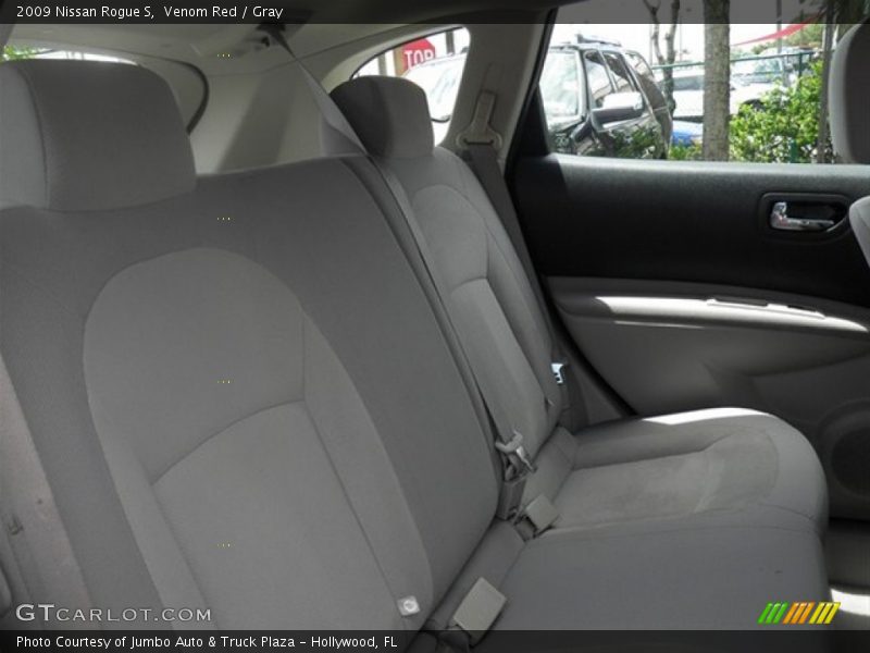 Venom Red / Gray 2009 Nissan Rogue S