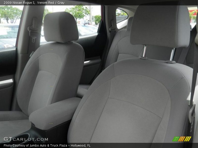 Venom Red / Gray 2009 Nissan Rogue S