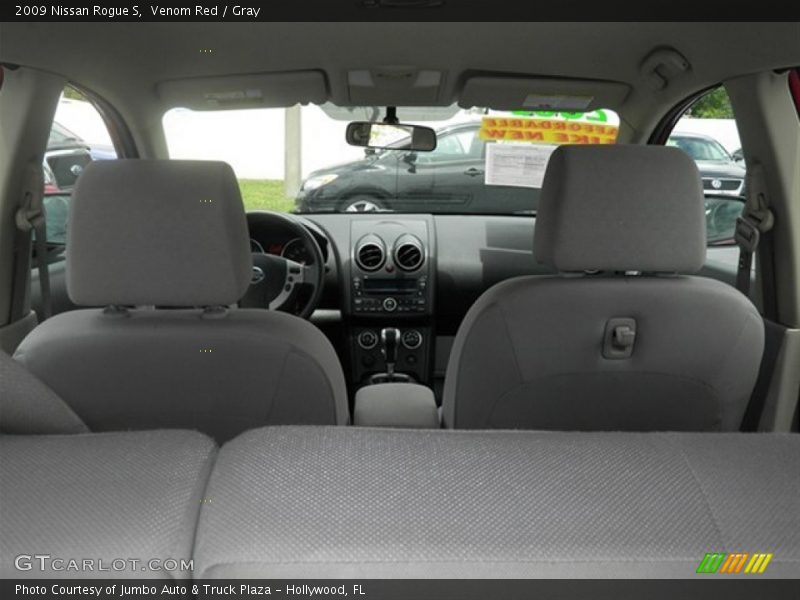 Venom Red / Gray 2009 Nissan Rogue S