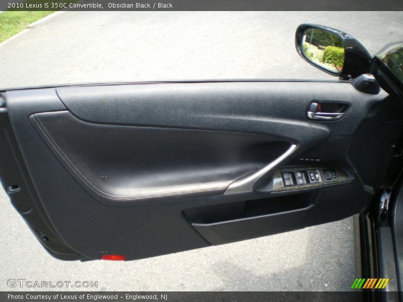 Obsidian Black / Black 2010 Lexus IS 350C Convertible