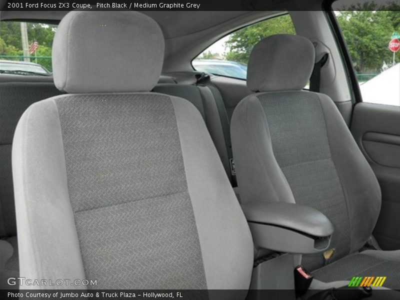 Pitch Black / Medium Graphite Grey 2001 Ford Focus ZX3 Coupe